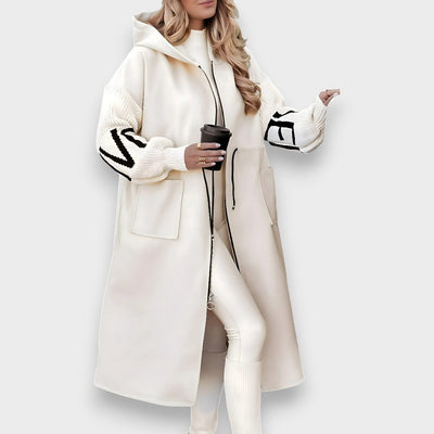 Rosana | Elegant Hooded Coat