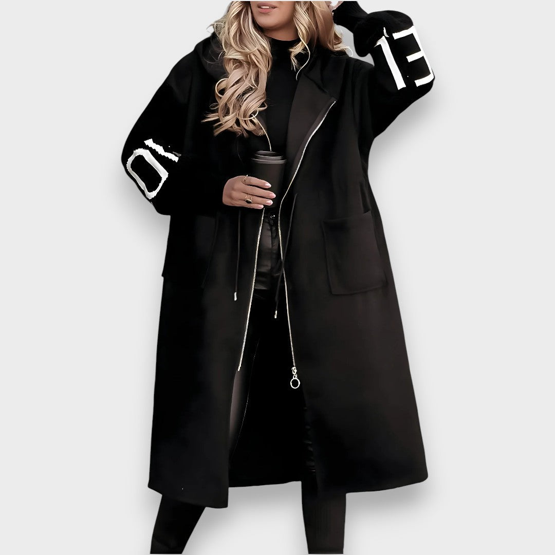 Rosana | Elegant Hooded Coat