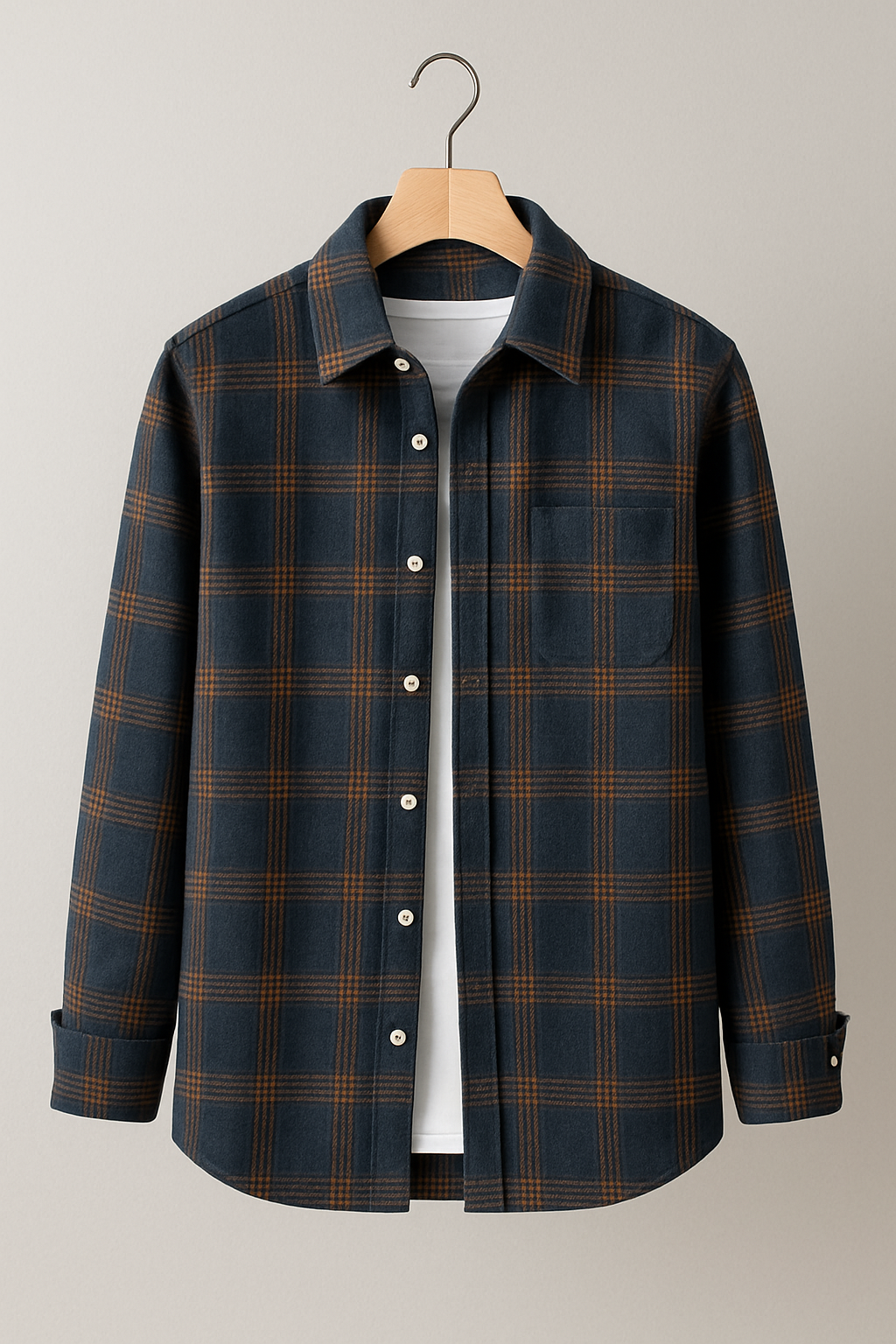 Dean™ | Vintage Plaid Men's Shirt