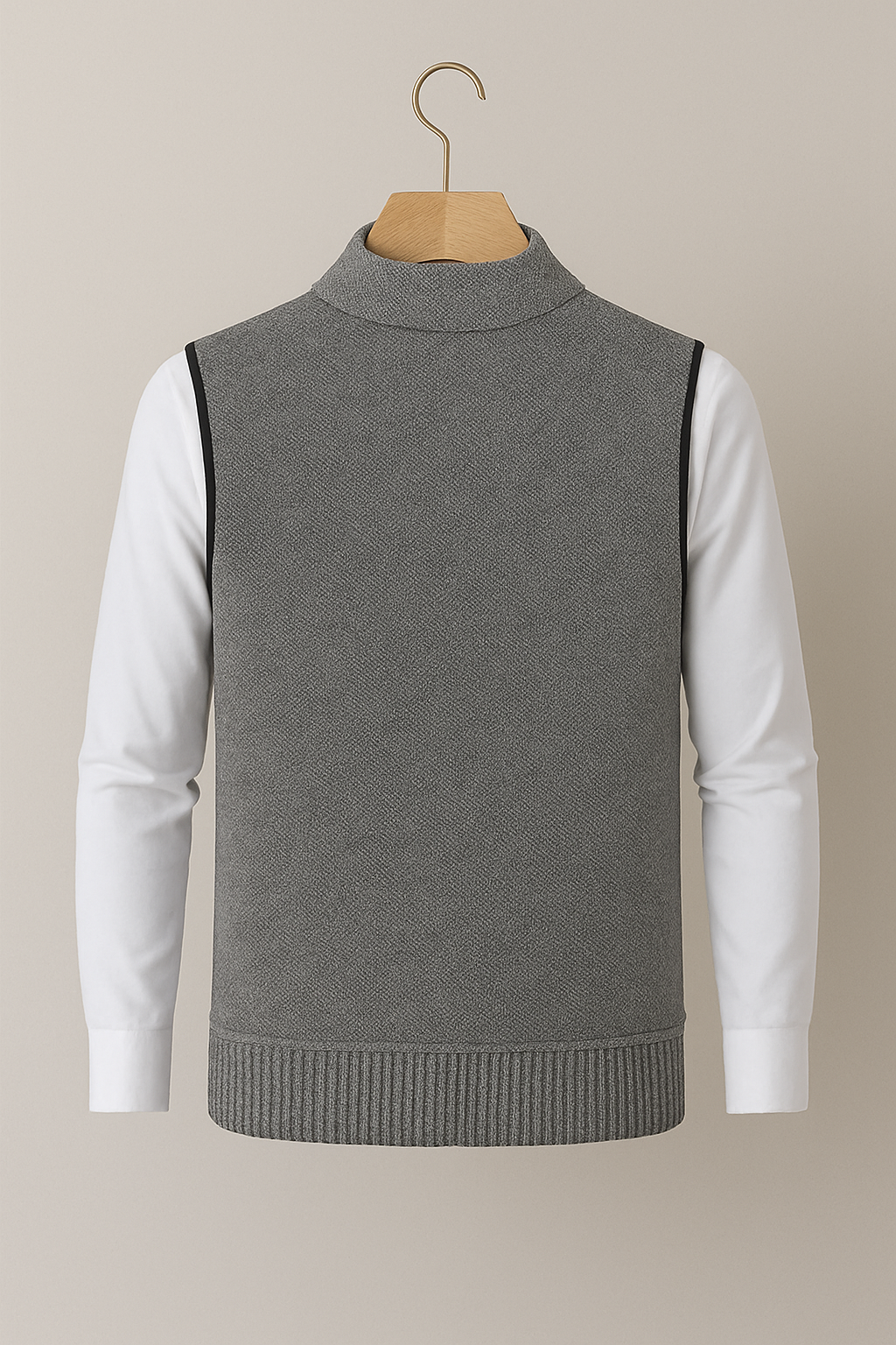Elegant Vest with Full Zip - Mayford