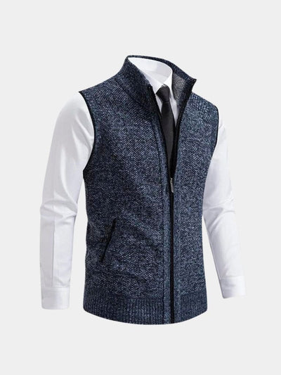 Elegant Vest with Full Zip - Mayford