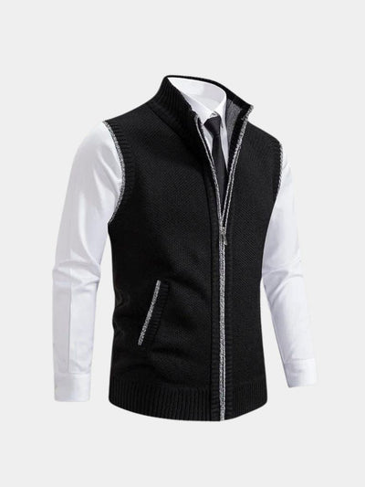 Elegant Vest with Full Zip - Mayford